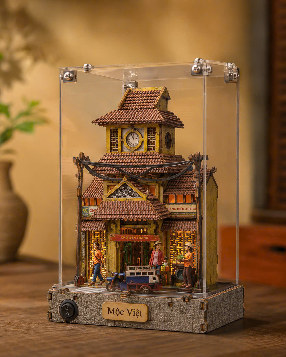 Mô hình Chợ Bình Tây